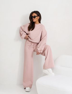 BLUZA BLUZA FREEDOM PUDROWY RÓŻ- COCOMORE