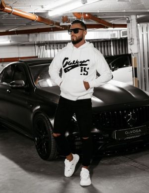 BLUZA MĘSKA WILD ECRU - OLAVOGA