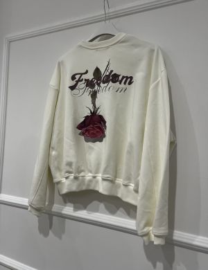 BLUZA BLUZA FREEDOM ECRU - COCOMORE