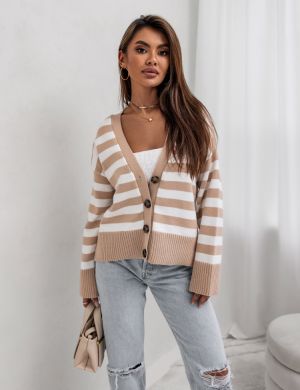 SWETER ARCHIE BEŻOWY - COCOMORE